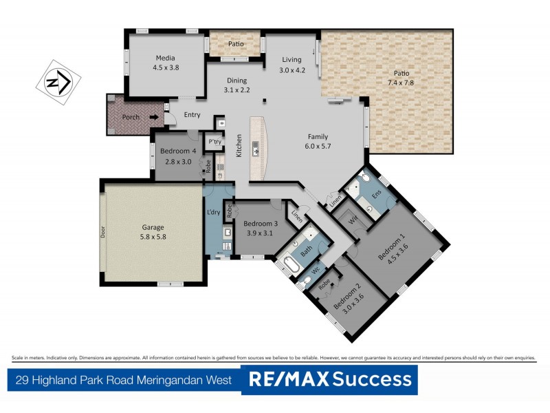 29 Highland Park Road, Meringandan West QLD 4352 Floorplan