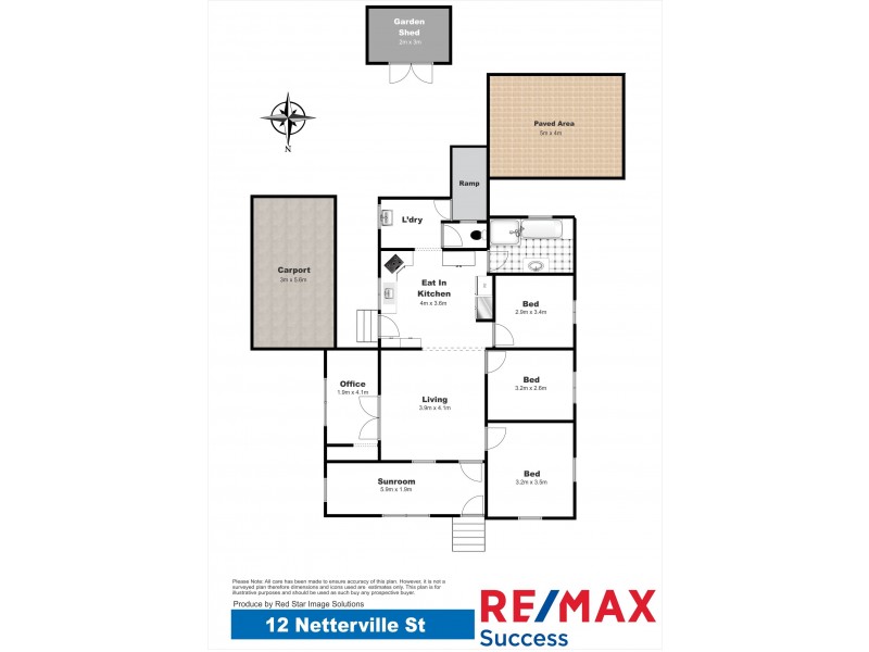 12 Netterville Street, East Toowoomba QLD 4350 Floorplan