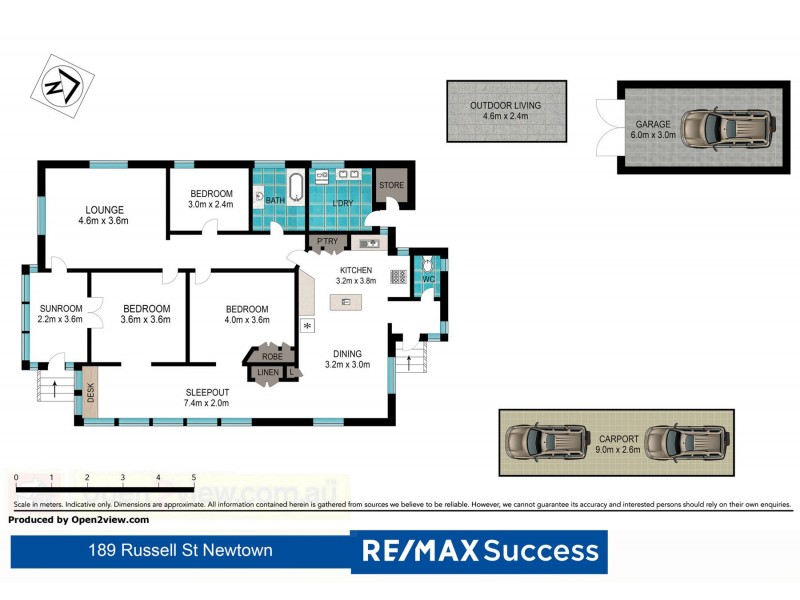 189 Russell Street, Newtown QLD 4350 Floorplan