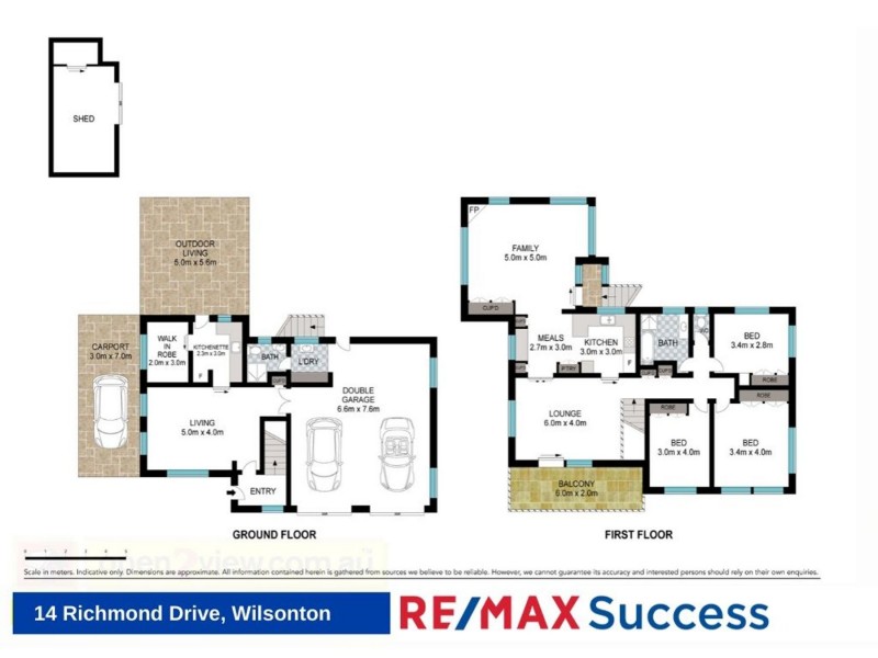 14 Richmond Drive, Wilsonton QLD 4350 Floorplan