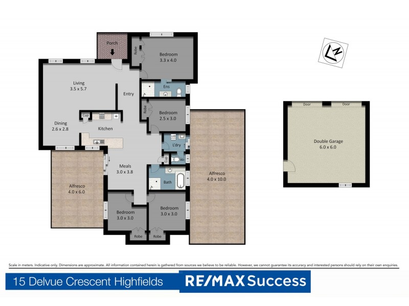 15 Delvue Crescent, Highfields QLD 4352 Floorplan