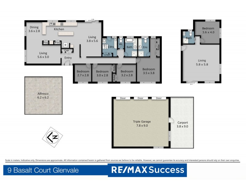 9 Basalt Court, Glenvale QLD 4350 Floorplan