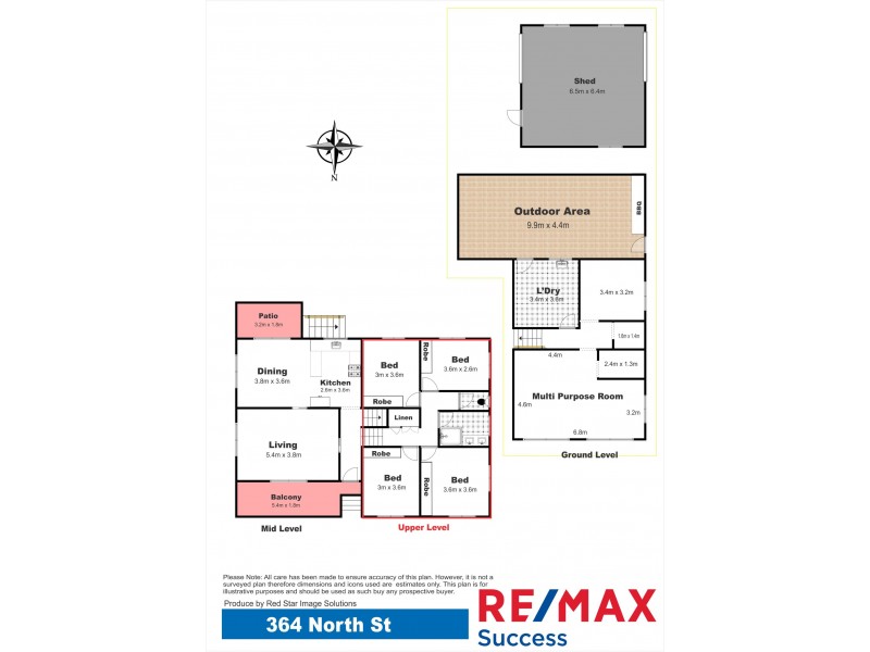 364 North Street, Wilsonton QLD 4350 Floorplan