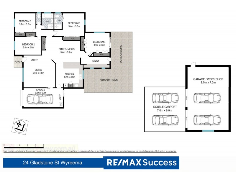 24 Gladstone Street, Wyreema QLD 4352 Floorplan