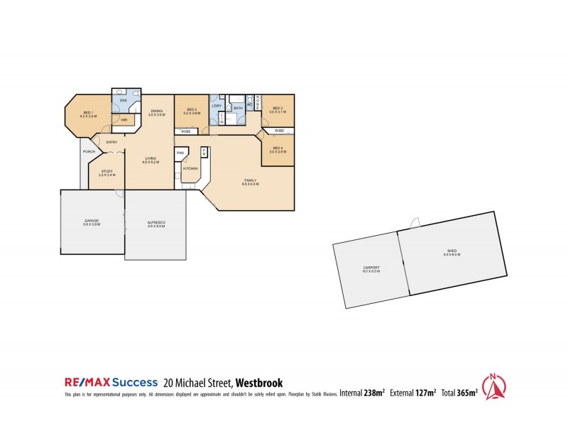 20 Michael Street, Westbrook QLD 4350 Floorplan