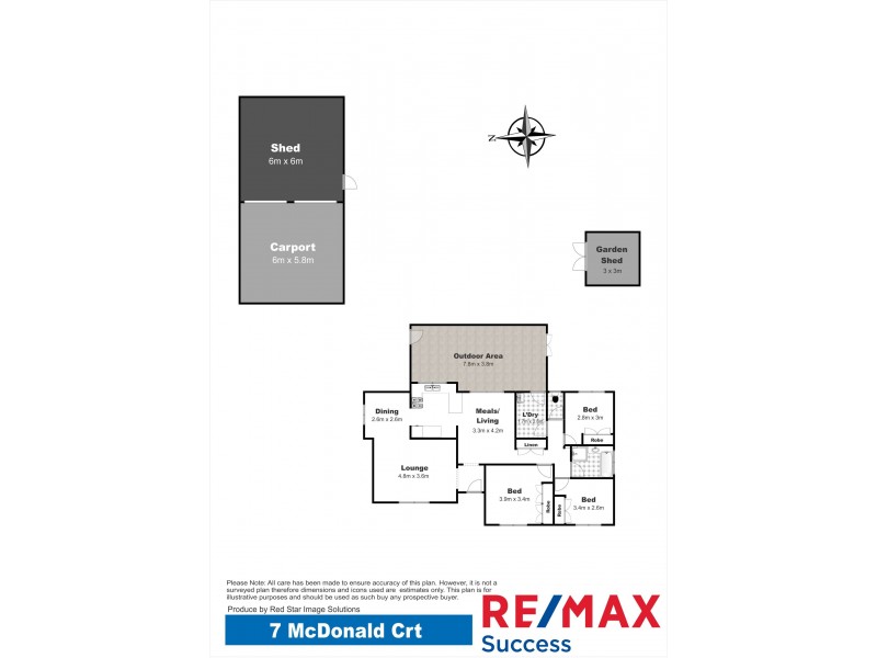 7 McDonald Court, Wyreema QLD 4352 Floorplan