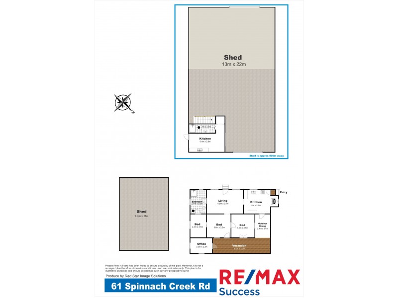 61 Spinnach Creek Road, Fordsdale QLD 4343 Floorplan