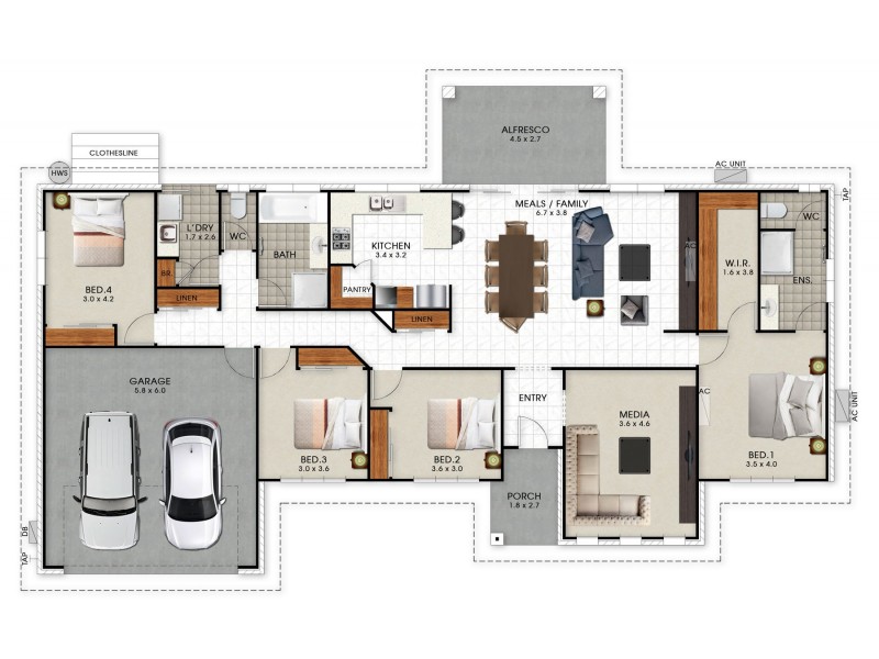 22 Triller Street, Meringandan West QLD 4352 Floorplan