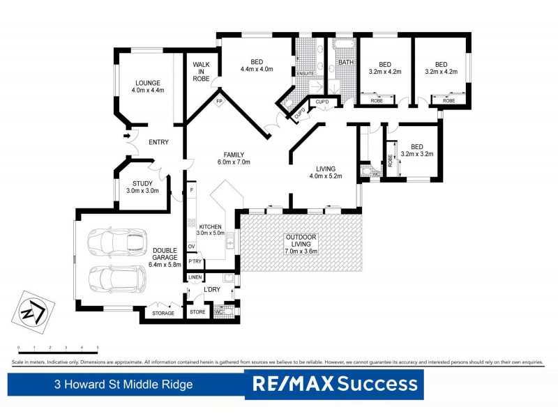 3 Howard Street, Middle Ridge QLD 4350