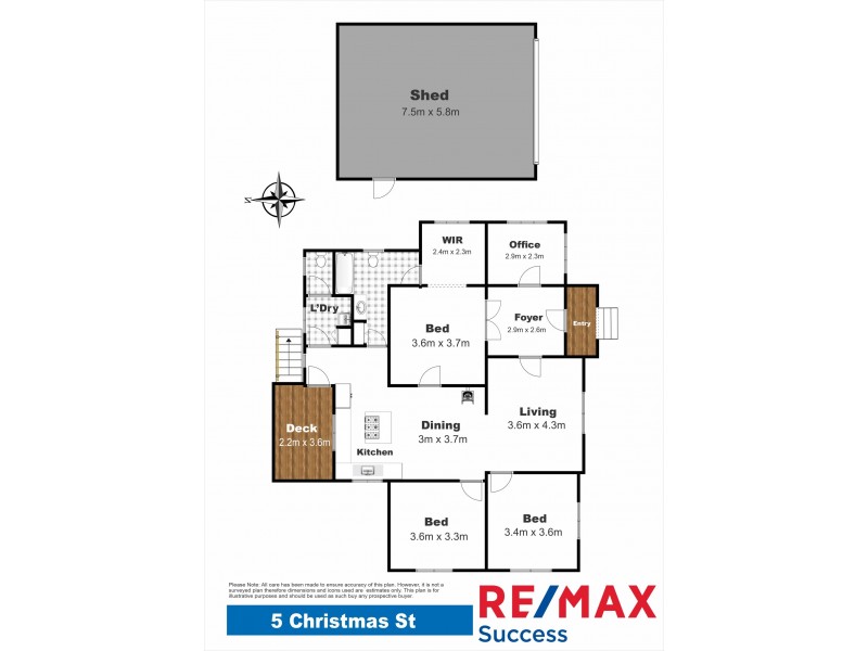 5 Christmas Street, North Toowoomba QLD 4350 Floorplan