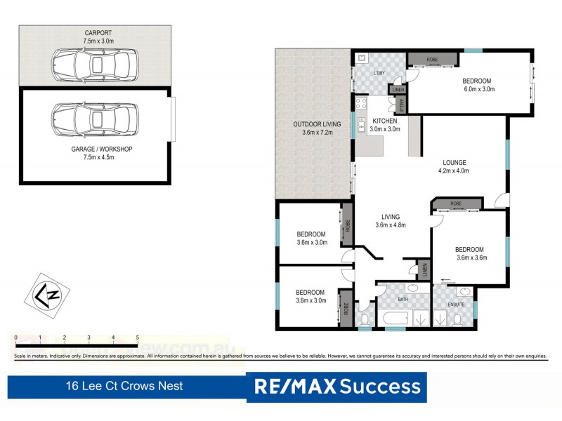16 Lee Court, Crows Nest QLD 4355 Floorplan