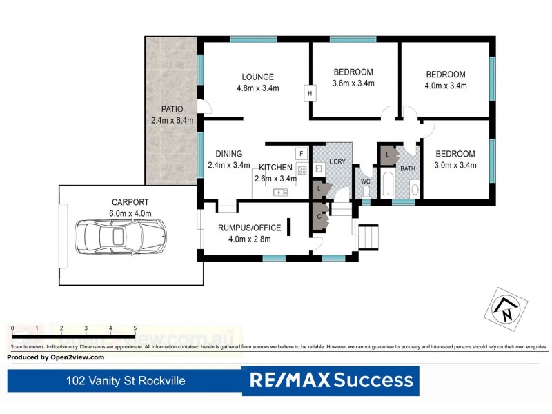 102 Vanity Street, Rockville QLD 4350 Floorplan