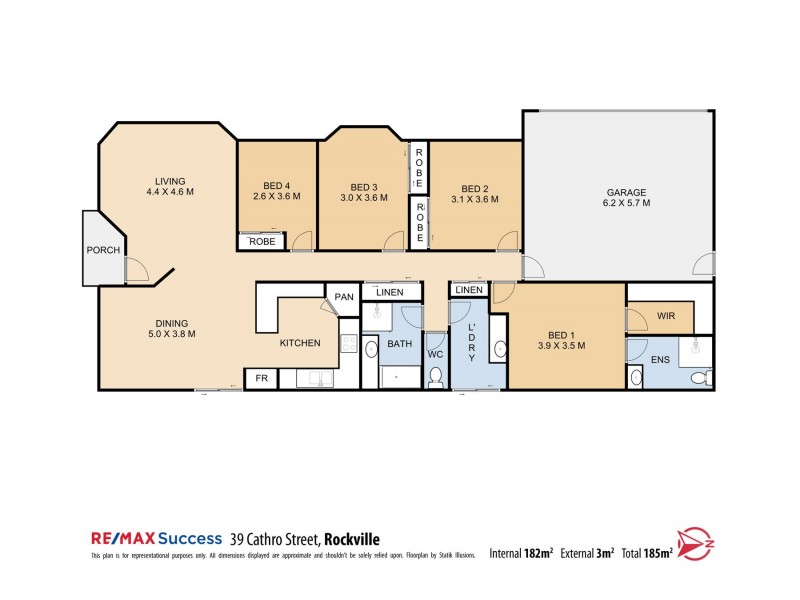 39 Cathro Street, Rockville QLD 4350 Floorplan
