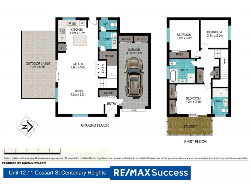 Villa 12, 1 Cossart Street, Centenary Heights QLD 4350 Floorplan