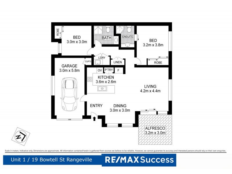 1/19 Bowtell Street, Rangeville QLD 4350 Floorplan