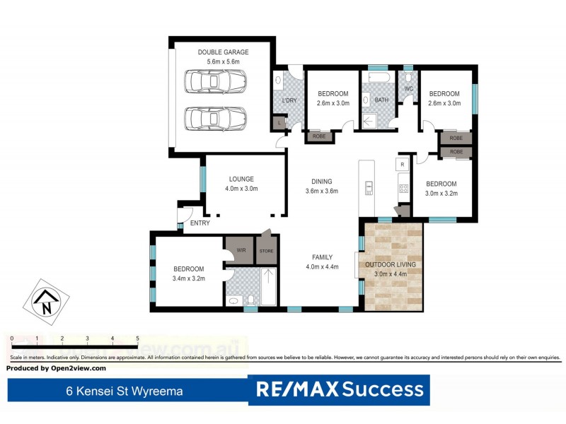 6 Kensei Street, Wyreema QLD 4352 Floorplan
