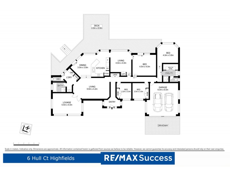 6 Hull Court, Highfields QLD 4352 Floorplan