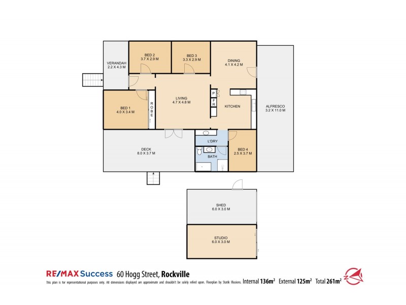60 Hogg Street, Rockville QLD 4350 Floorplan