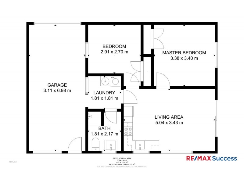 2/117 Mort Street, Toowoomba City QLD 4350 Floorplan