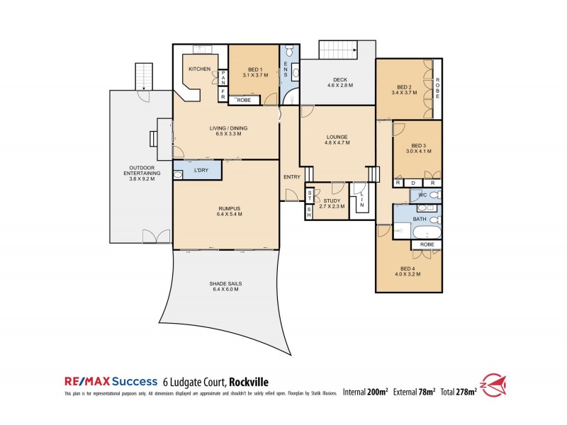6 Ludgate Court, Rockville QLD 4350 Floorplan