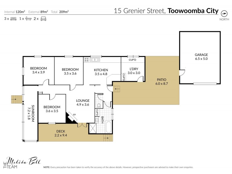 15 Grenier Street, Toowoomba City QLD 4350 Floorplan