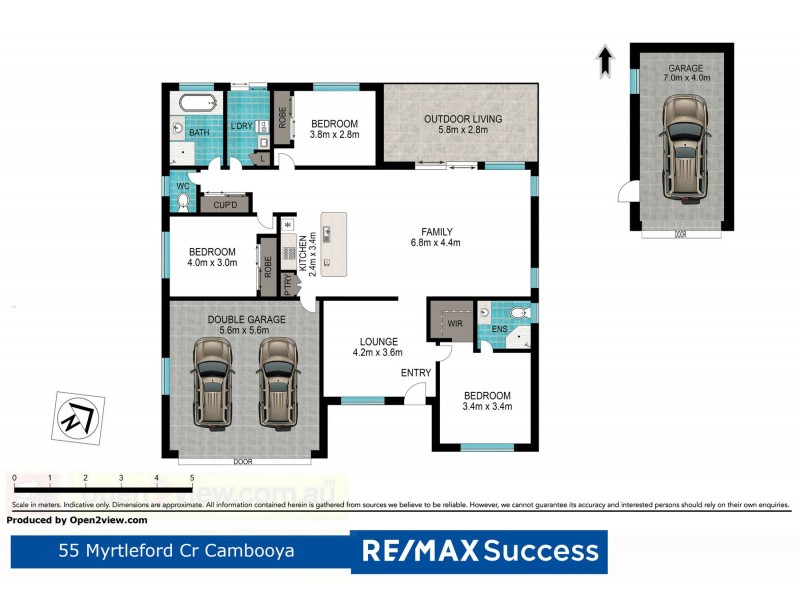 55 Myrtleford Crescent, Cambooya QLD 4358 Floorplan