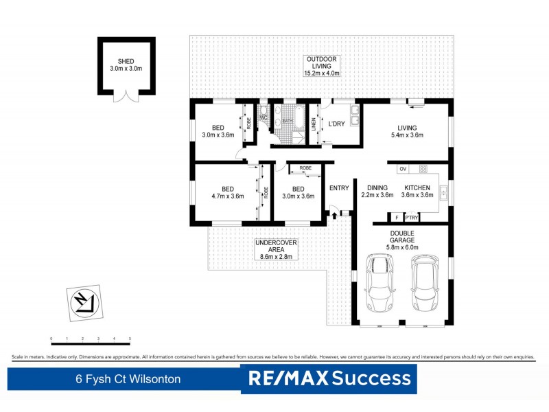 6 Fysh Court, Wilsonton QLD 4350 Floorplan