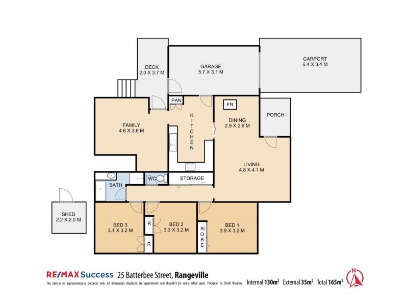 25 Batterbee Street, Rangeville QLD 4350 Floorplan