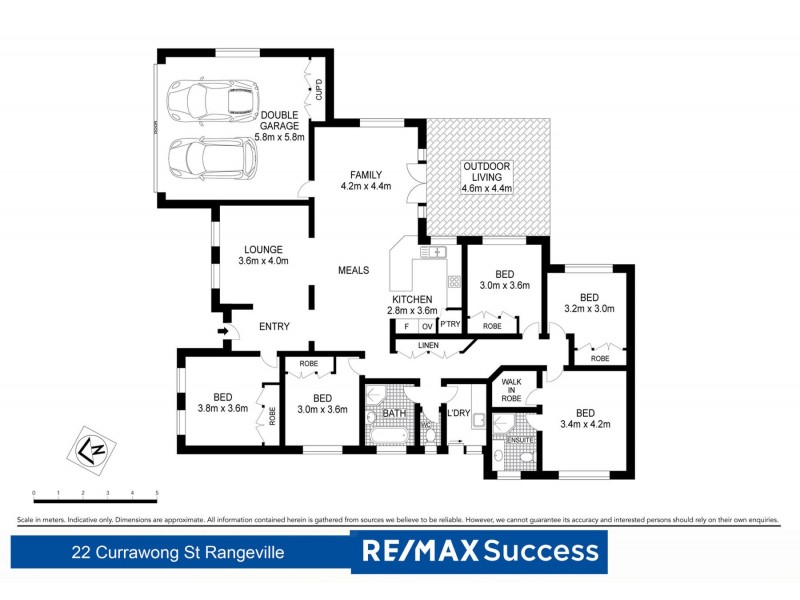 22 Currawong Street, Rangeville QLD 4350 Floorplan