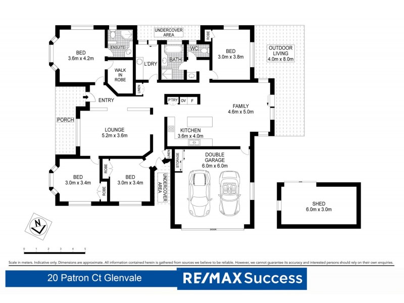 20 Patron Crescent, Glenvale QLD 4350 Floorplan