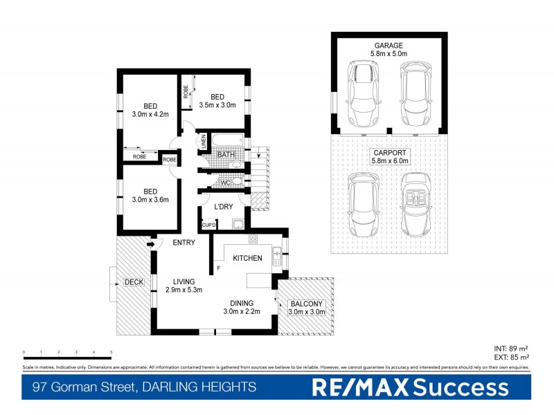 97 Gorman Street, Darling Heights QLD 4350 Floorplan