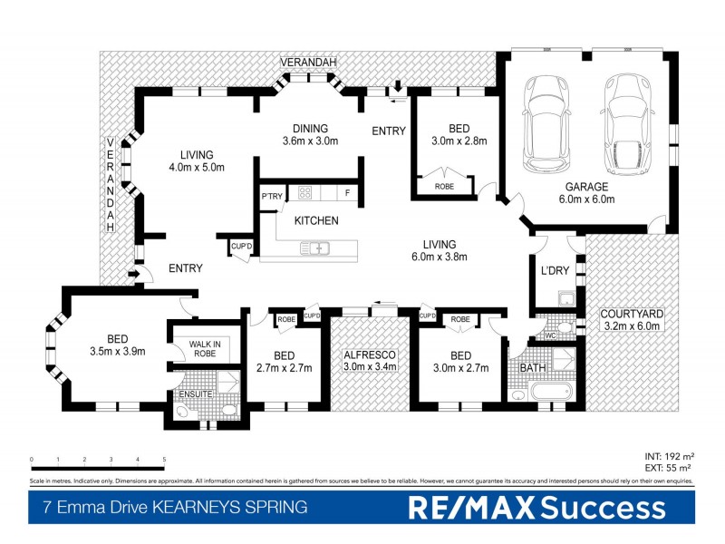 7 Emma Drive, Kearneys Spring QLD 4350 Floorplan