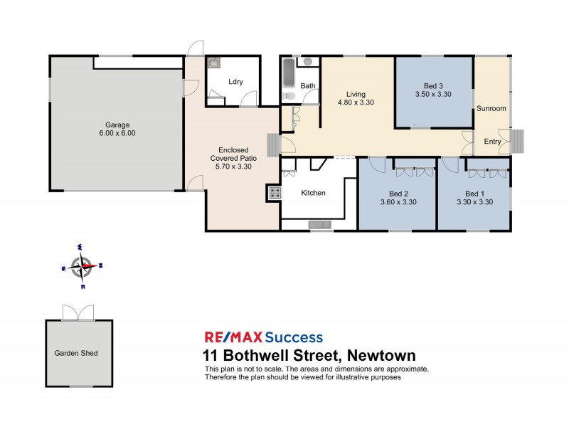 11 Bothwell Street, Newtown QLD 4350 Floorplan