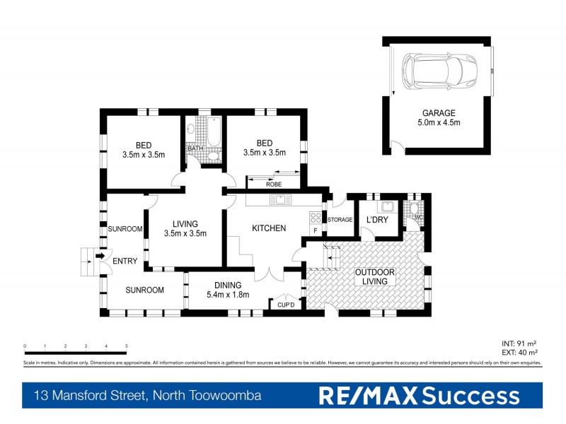 13 Mansford Street, North Toowoomba QLD 4350 Floorplan