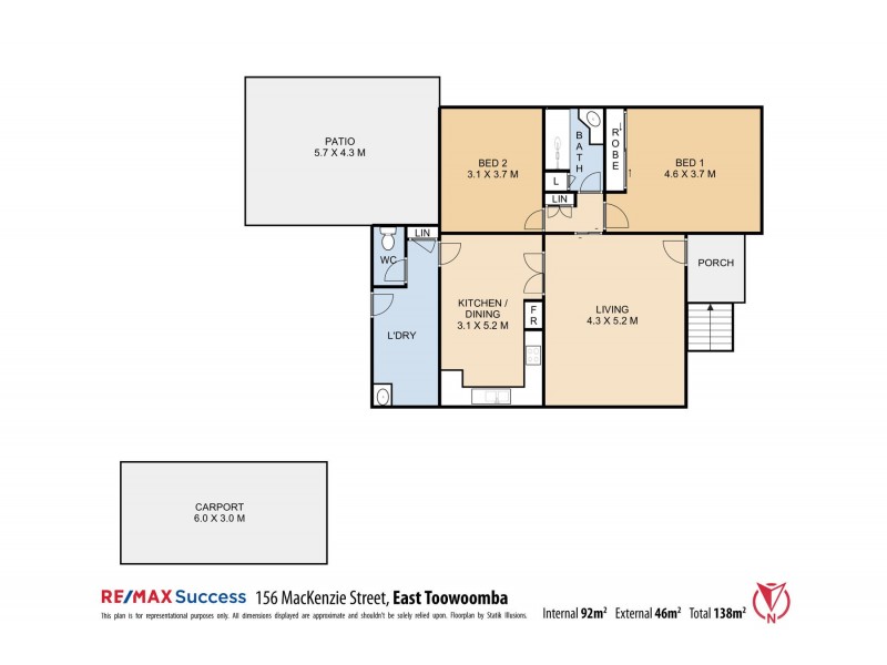 156 Mackenzie Street, East Toowoomba QLD 4350 Floorplan