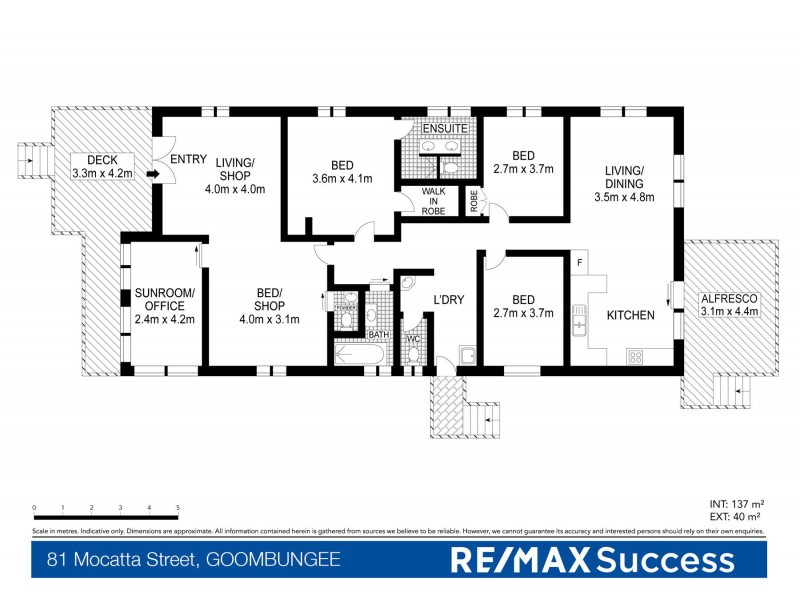 81 Mocatta Street, Goombungee QLD 4354 Floorplan