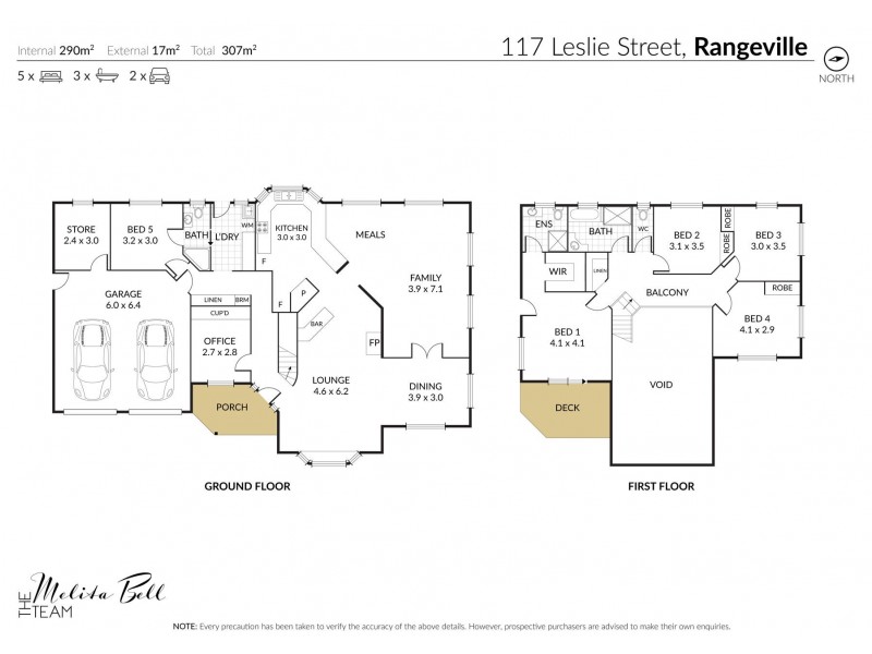 117 Leslie Street, Rangeville QLD 4350 Floorplan