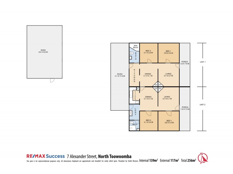 7 Alexander Street, North Toowoomba QLD 4350 Floorplan