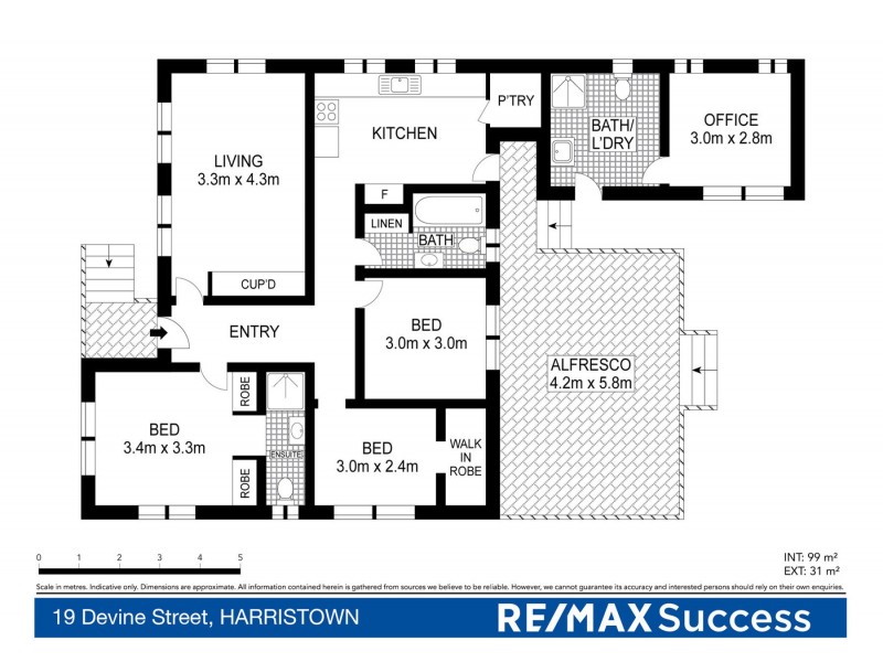 19 Devine Street, Harristown QLD 4350 Floorplan