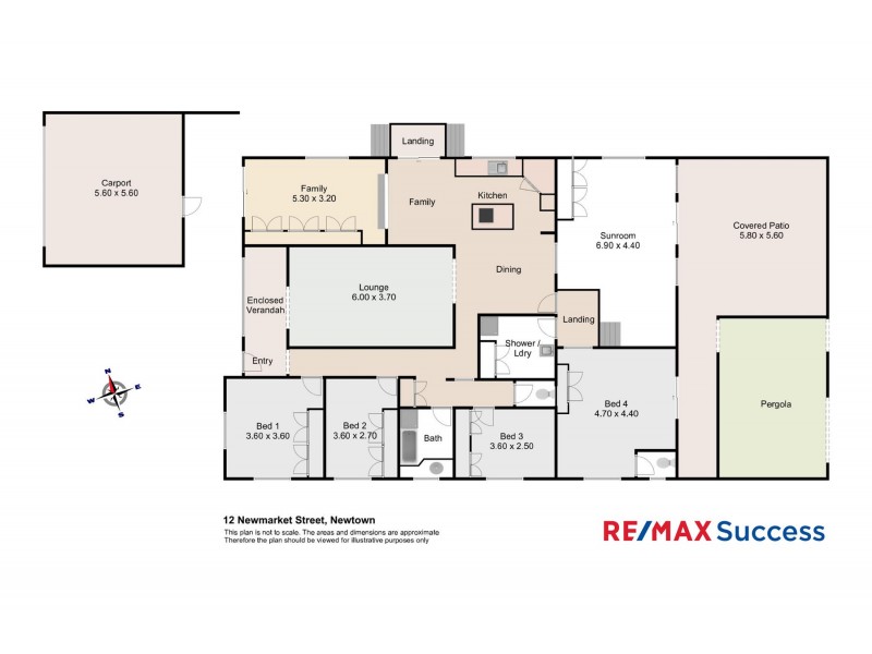 12 Newmarket Street, Newtown QLD 4350 Floorplan