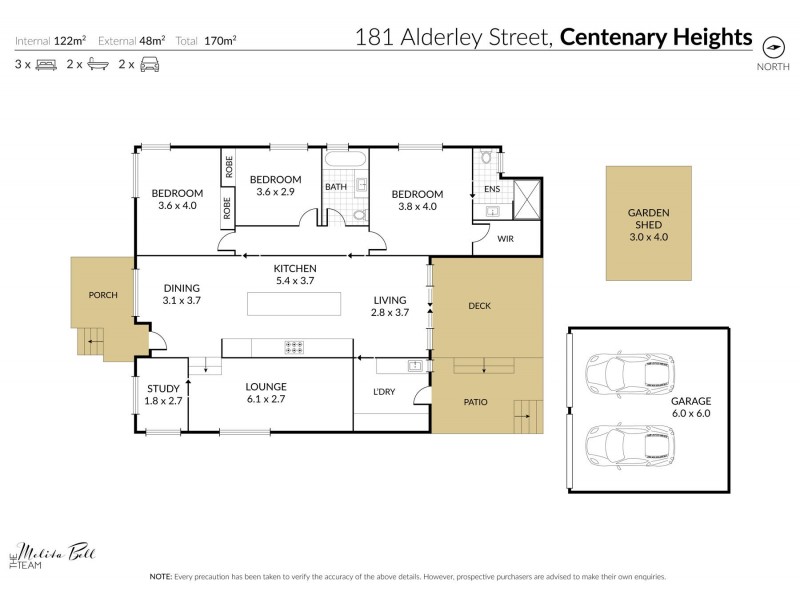 181 Alderley Street, Centenary Heights QLD 4350 Floorplan