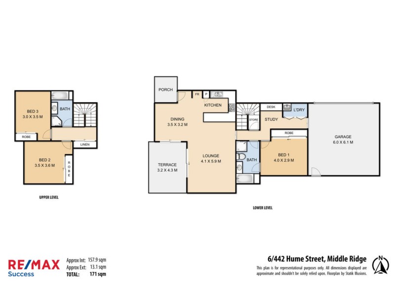6/442 Hume Street, Middle Ridge QLD 4350 Floorplan
