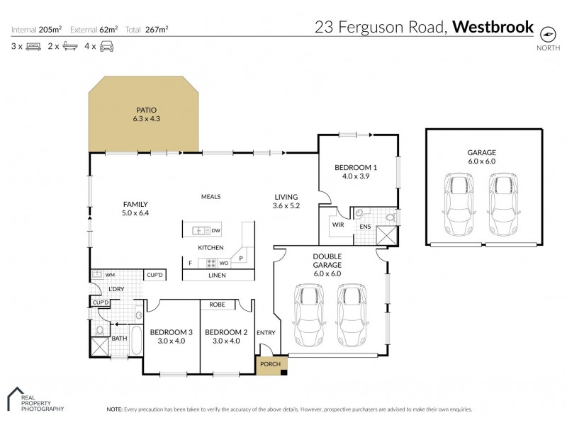 23 Ferguson Road, Westbrook QLD 4350 Floorplan