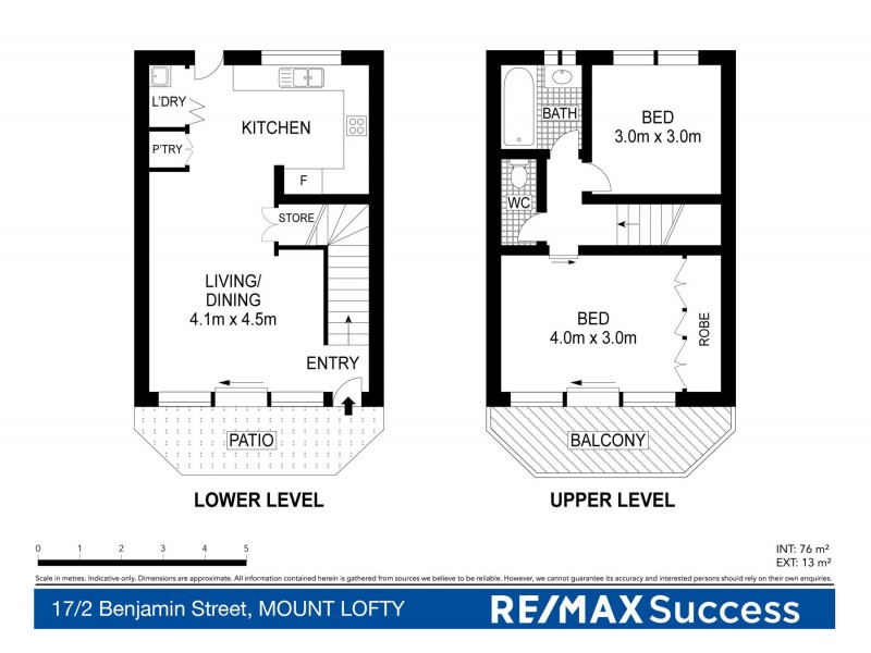 17/2 Benjamin Street, Mount Lofty QLD 4350 Floorplan
