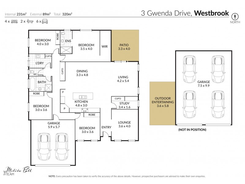 3 Gwenda Drive, Westbrook QLD 4350 Floorplan