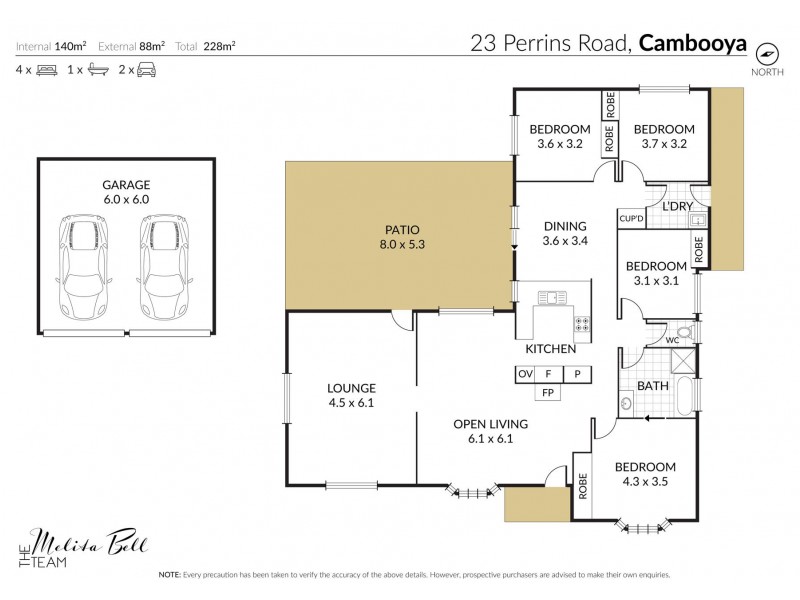 23 Perrin Road, Cambooya QLD 4358 Floorplan
