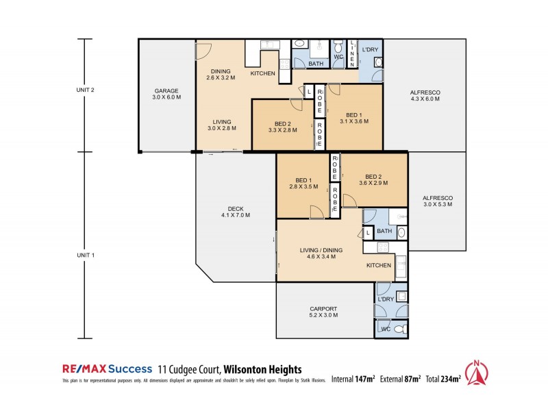 11 Cudgee Court, Wilsonton Heights QLD 4350 Floorplan