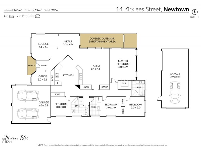 14 Kirklees Street, Newtown QLD 4350 Floorplan