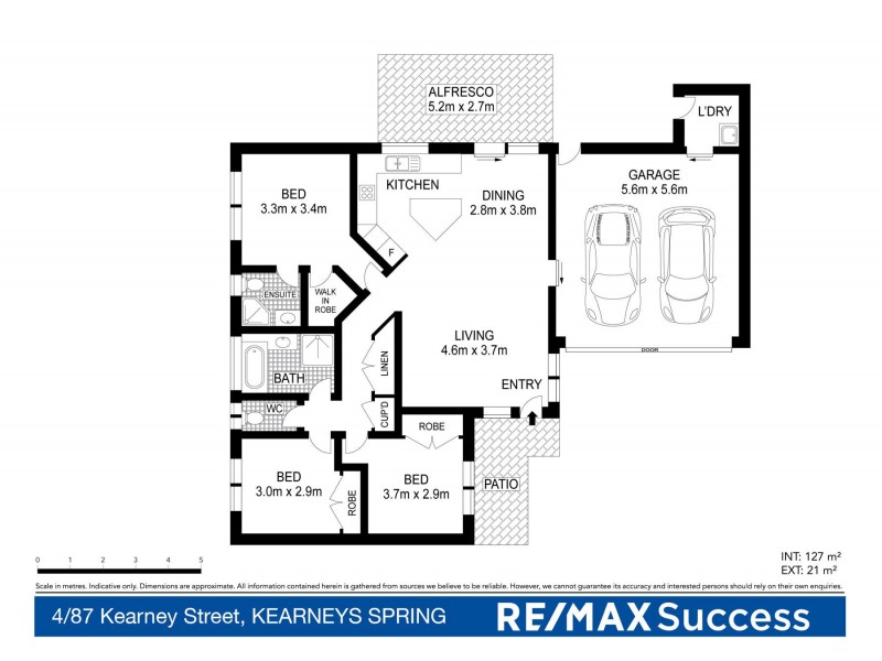 4/87 Kearney Street, Kearneys Spring QLD 4350 Floorplan