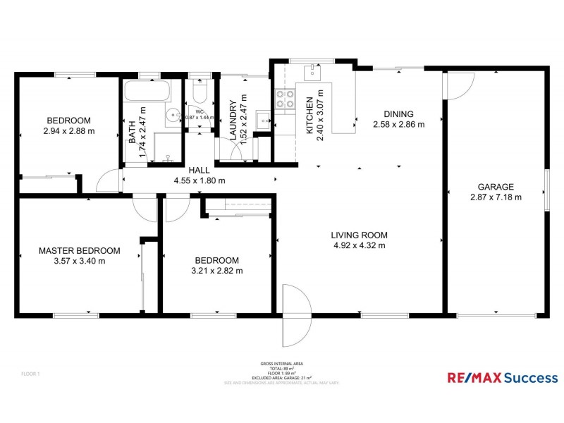 26 Strathconan Drive, Glenvale QLD 4350 Floorplan